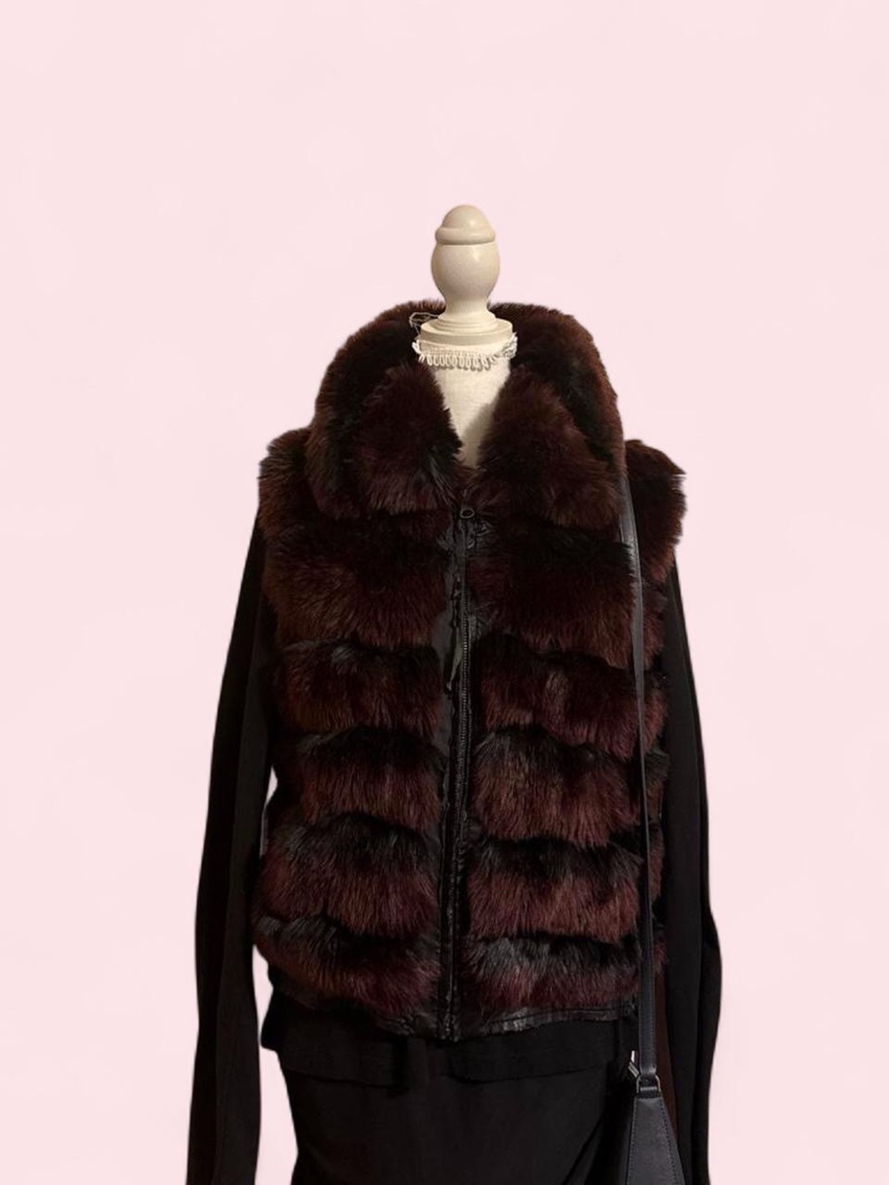 Y2K Vibes Faux Fur Vest